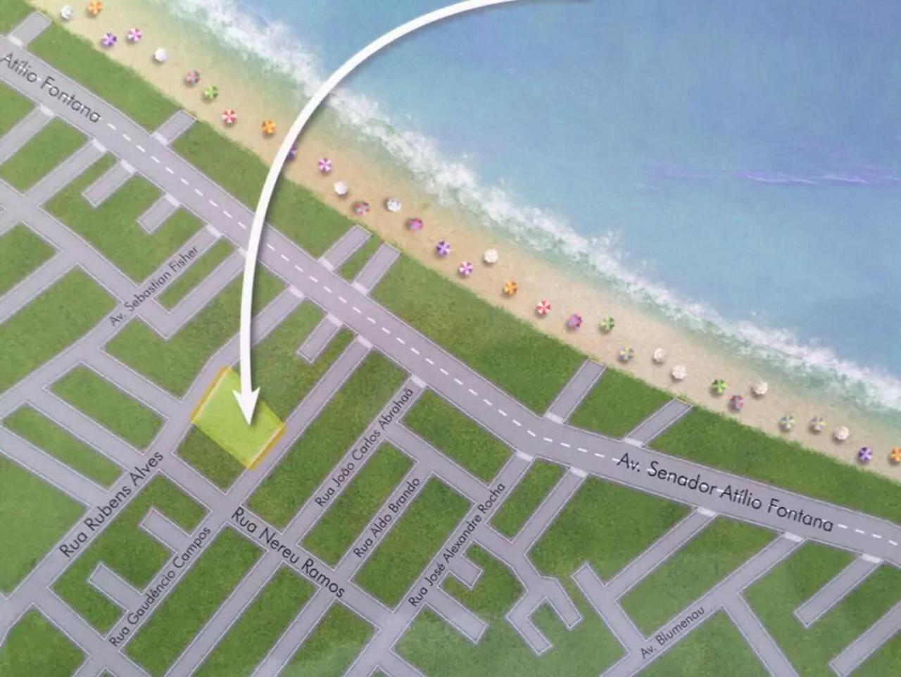 Lindo Apartamento 3 Dorm A 100M Da Praia De Pereque Porto Belo Luaran gambar